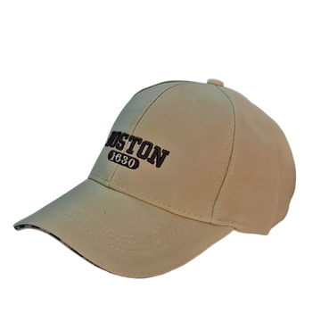 Premium Baseball Boston Cap (Beige)